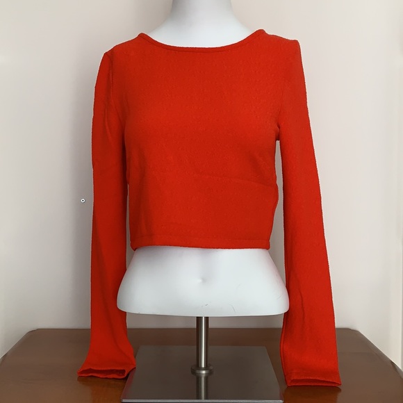 Kardashian Kollection | Orange crop top - Picture 2 of 6